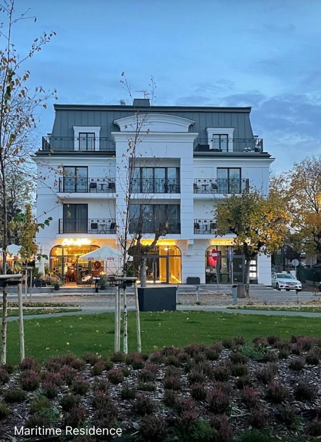 Luxury Apartments In Residence Maritime ミエンジズドロイェ エクステリア 写真